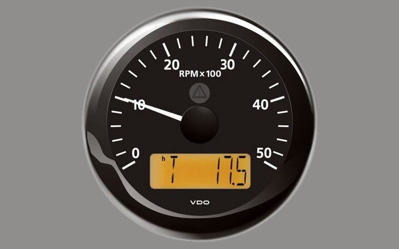 Marine Tachometer 5000 RPM